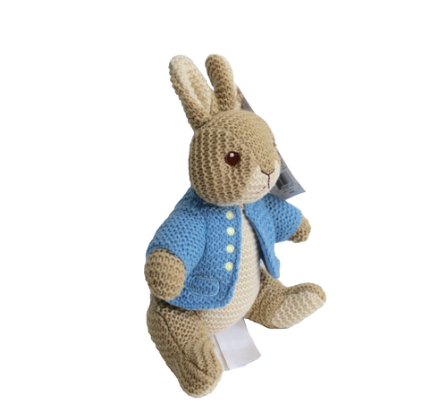 The World of Beatrix Potter Knit Peter Rabbit Plush Stuffed Animal 8" NWT - Picture 3 of 4