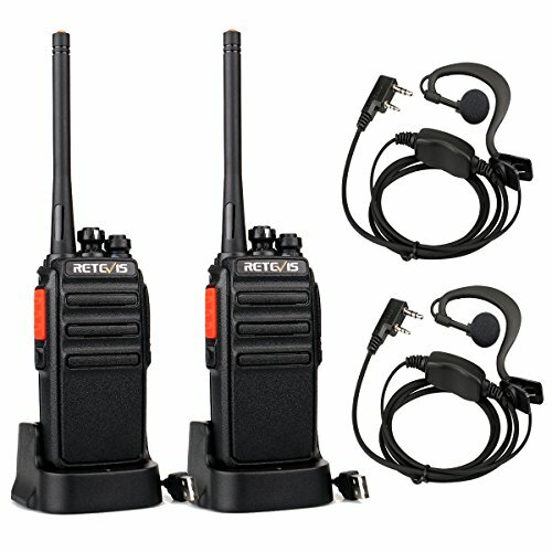 Retevis RT24 Walkie Talkie Ricaricabili PMR446 Licenza-Libero CTCSS/DCS (j8j)