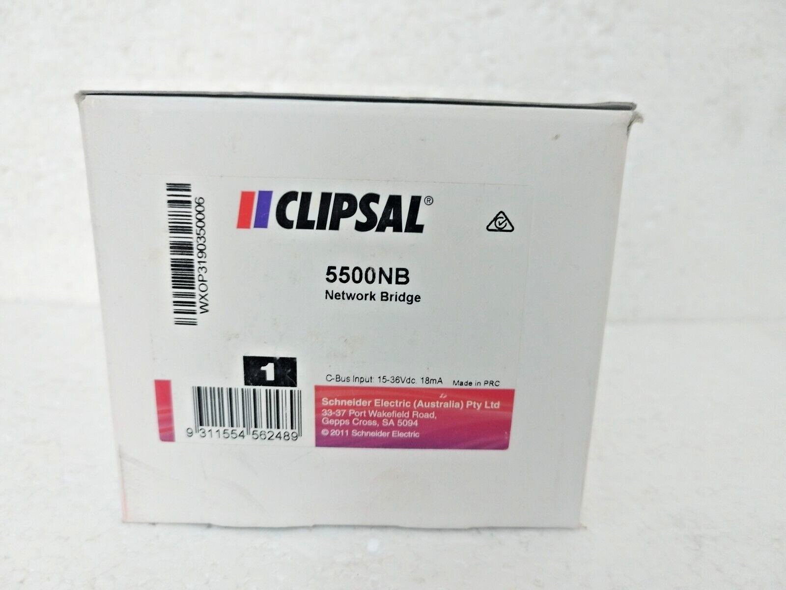 CLIPSAL 5500NB Network Bridge, C-Bus Control and Management System