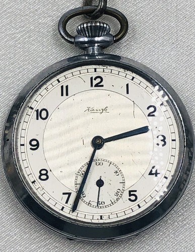 Kienzle Taschenuhr mit Blechhülle - Bild 24 von 24