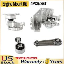Engine Motor Mounts & Transmission Mount Kit For Nissan Rogue 2.5L 2014-2020
