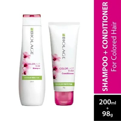 Matrix Biolage ColorLast Shampoo & Conditioner Duo Set - 200ml + 98g