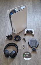 Playstation 5 Disc Edition (1TB) - White - Controller, Headset, FC 24 & Wires