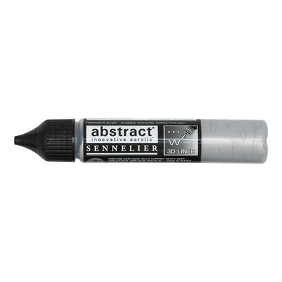 Sennelier Abstract Acrylic Liner, 27ml, Iridescent Silver Kitchen
