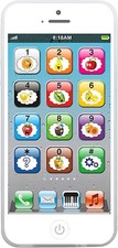 Toy Learning Play Cell Phone with 8 Functions Lights for Toddlers Free shipping