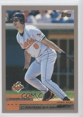 2000 Topps Cal Ripken Jr #4 HOF n2m