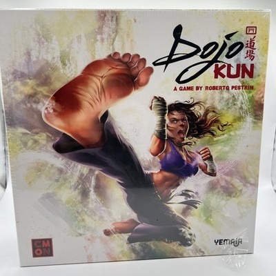 Dojo Kun Board Game Roberto Pestrin - NEW Unused Sealed Yemaia 2017 CMON DJK001