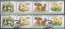 Belgium, 1991, COB 2418/21 : €9,80, Mushrooms, MNH/Used