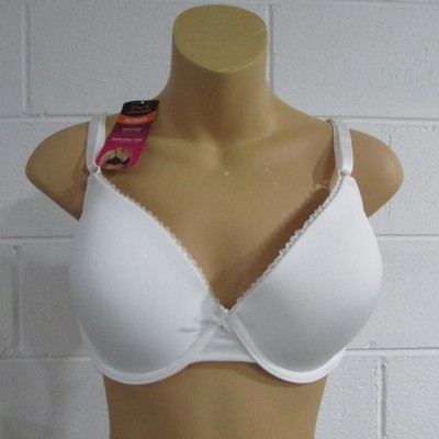 Maidenform Women's White 36D Racerback Bra Smoothing SmartZone Cups