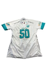 Miami Dolphins Cycling Challenge Hincapie Women's 2XL Cycle Jersey Number 50