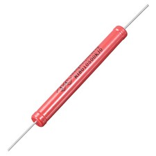 10W Rated Power 500K Ohm High Voltage Enamel Electric Glass Resistor