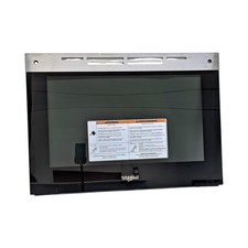 W11506543 - Glass, Outer Door Stainless For WFG505M0MS0 Range