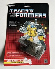 Original Hasbro Transformers - Sparkabot Guzzle - 1988- Original French Box .