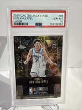 2025-26 Topps Chrome Cactus Jack KON KNUEPPEL All Star Laser RC /25 PSA 10