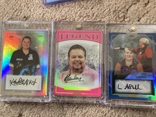 Panini PDC World Darts Championship Set 3 Painter Ashton Manley all numbered