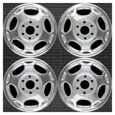 Set 2002-2007 Chevrolet Avalanche 1500 Silverado Suburban Tahoe Wheels Rims 5154 Set 2002-2007 Chevrolet Avalanche 1500 Silverado Suburban Tahoe Wheels Rims 5154