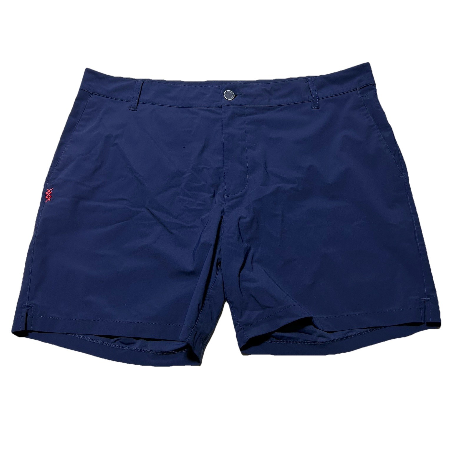 Rhone Commuter Shorts Men’s 36 Blue Stretch Causal Athletic Chino