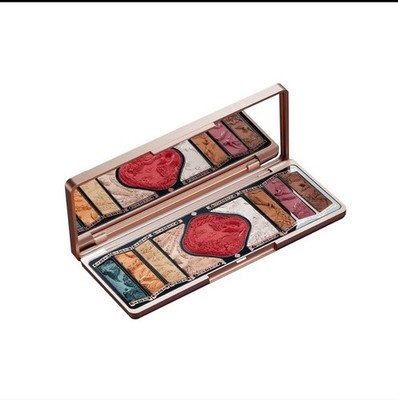 FLORASIS Floral Engraving Phoenix Makeup Palette (01 Gold Brown) NIB Sealed