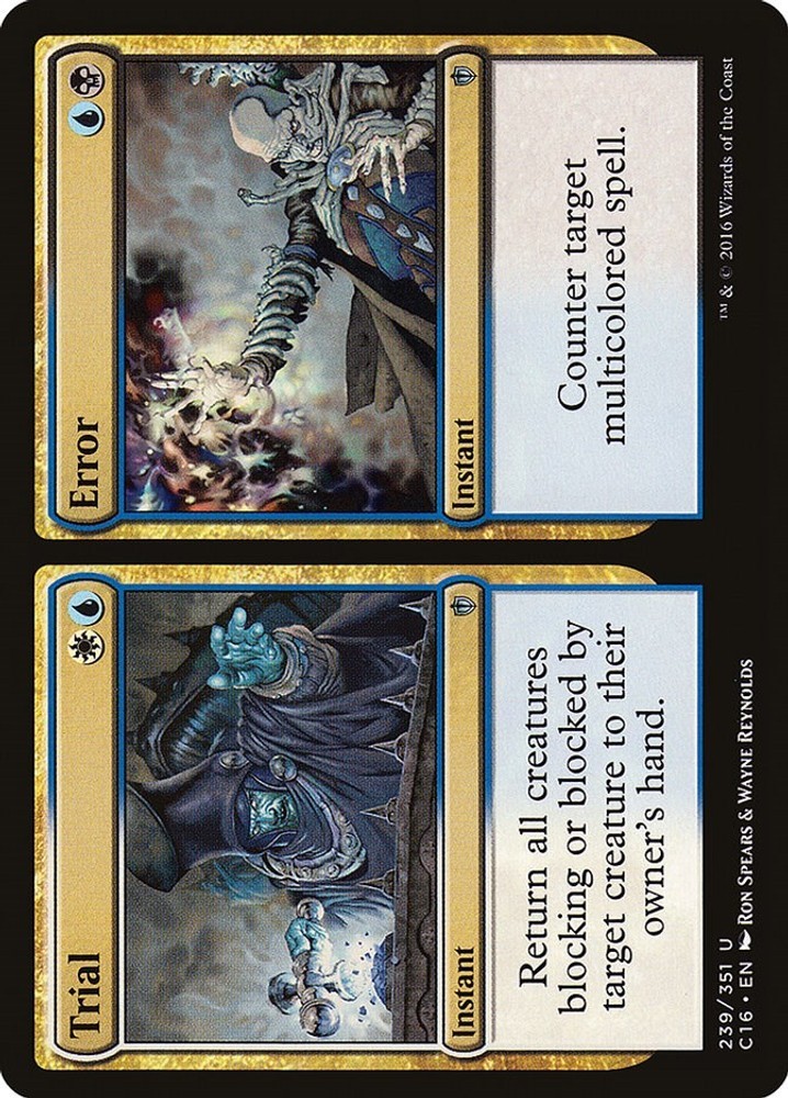 Trial // Error Normal [C16 - 239] LP MagicCommander 2016