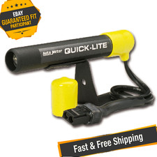 Auto Meter 5330 Quick-lite Shift Light Amber Led Pedestal Black
