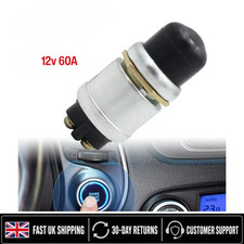 Momentary Ignition Starter Button Push Switch Heavy Duty 12v 60AMP Engine Start