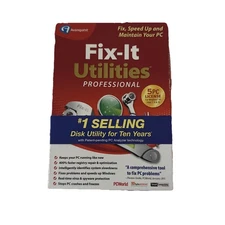NEW Fix-It Utilities Professional Software - 5 PC License by Avanquest (2015)