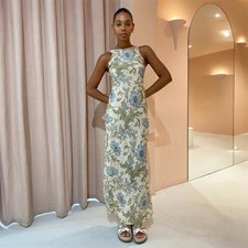 Sir The Label Maev Slip Dress Size 2 / 10 AU / 6 US Florence Maxi Silk