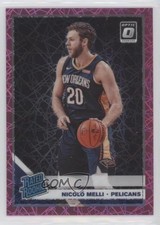 2019 Donruss Optic Rated Rookie Pink Velocity Prizm 41/79 Nicolo Melli #163 05gv