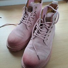 UGG Lace Up Boots, Not Lined With Fur, Dusty Pink Lace Ups UK 6 39