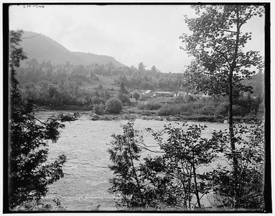 Raquette Falls House,resorts,hotels,inns,Adirondack Mountains,New York,NY,1902