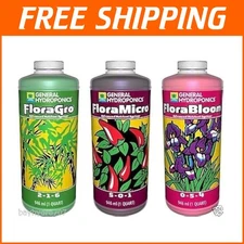 32oz GH Flora Series Liquid Nutrients - Deliver Essential Care for Your Plants