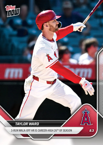 2025 Topps Now 511 Taylor Ward