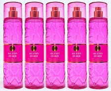 5 Bath  Body Works ALL EYES ON HER Fragrance Mist Body Spray 8 oz