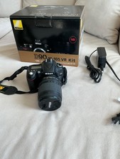 Nikon D D90 12.3MP Digital SLR Camera - Black Kit w/ VR 18-105 mm Lens 