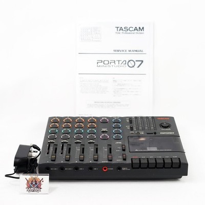 TASCAM PORTA 07 マルチトラックレコーダー カセットレコーダー TASCAM PORTA 07 Ministudio 4 Track Cassette Recorder for sale