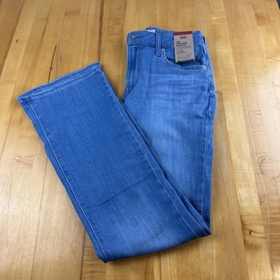 New Women s Levis 725 High Rise Boot Cut Stretch Medium Wash Jeans Size 29X32