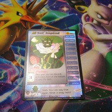 💎🔥🐲🐉 Dragon Ball Z Nail Inspired HOLO FOIL Rare Frieza Saga Score Card #117