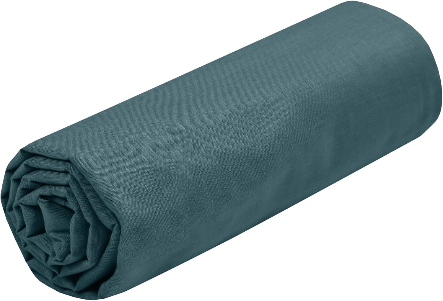 Drap housse eucalyptus 160x200 cm en lyocell soyeux premium blanc - 2