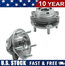 For Infiniti M35 M45 G35 G37 EX35 FX35 Q60 Q70 (2) Front Wheel Bearing Hub Assy