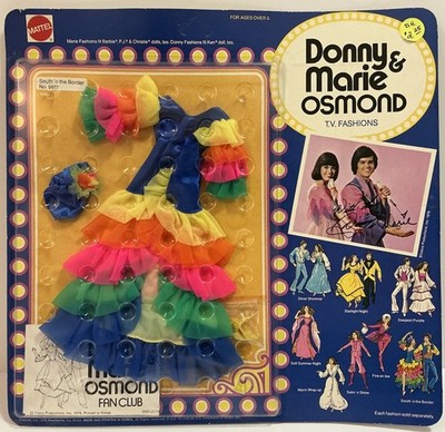 VINTAGE MATTEL DONNY & MARIE OSMOND TV FASHION SOUTH O THE BORDER BARBIE FASHION