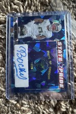 2024 Leaf Metal - State Pride Bucky Irving #SP-BI1 Blue Crystals /7 (AU, RC)