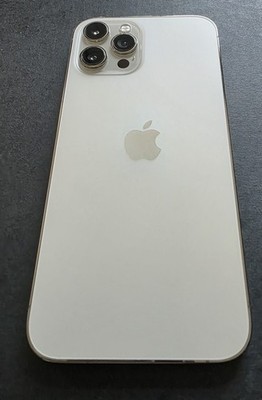 Apple iPhone 12 Pro Max 128GB-Gold- Unlocked-86% Battery Health Smartphone Mint