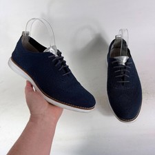 Cole Haan OriginalGrand Wingtip Oxford Women's 8.5 Navy Comfort Shoes W11503