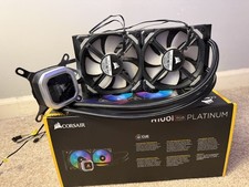 Corsair Hydro Series H100i RGB Platinum Liquid CPU Cooler