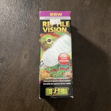 Exo Terra Reptile Vision 26 Watt Coil Bulb Reptile Amphibian x6 PT 2346