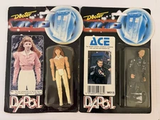 Doctor Who DAPOL 7th doctor companions Action Figures Mel and Ace