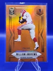 2025 Donruss Elite Football Status Metallic Orange William Andrews #60