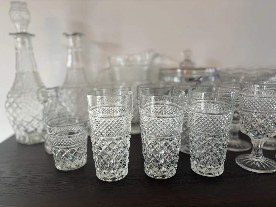 1960s Anchor Hocking Wexford 30+ Piece Set (more Pieces Not Included In Pics) - Image 3 of 4