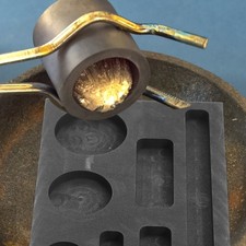 Ingot Mold: Graphite Mold with 7-Slots for Melting Casting - Reusable and