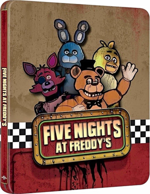 Five Nights at Freddy's Limited Edition Steelbook Blu-Ray FNAF
